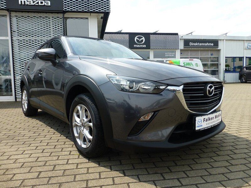Gebraucht Mazda CX-3 121 PS (88 kW) 2018 Grau metallic SUV