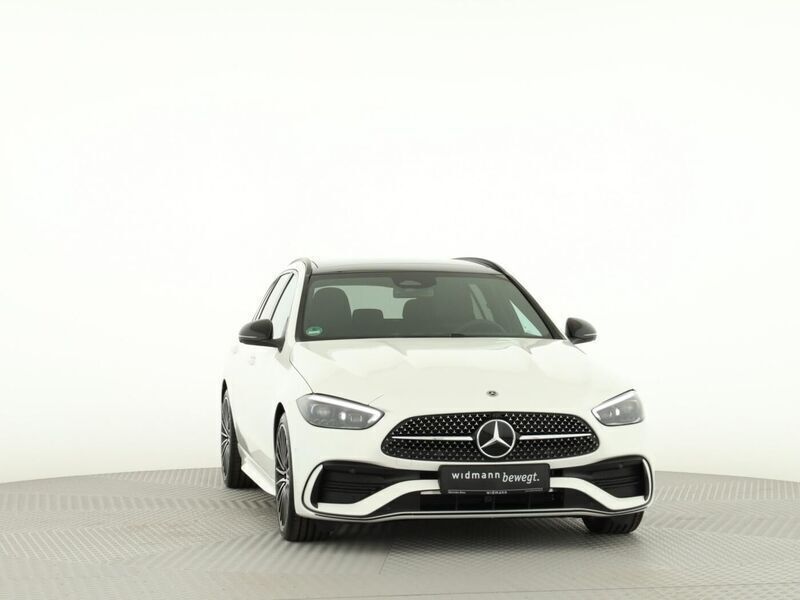 Gebraucht Mercedes C220 AMG 200 PS (147 kW) 2024 Unilack polarweiß Kombi