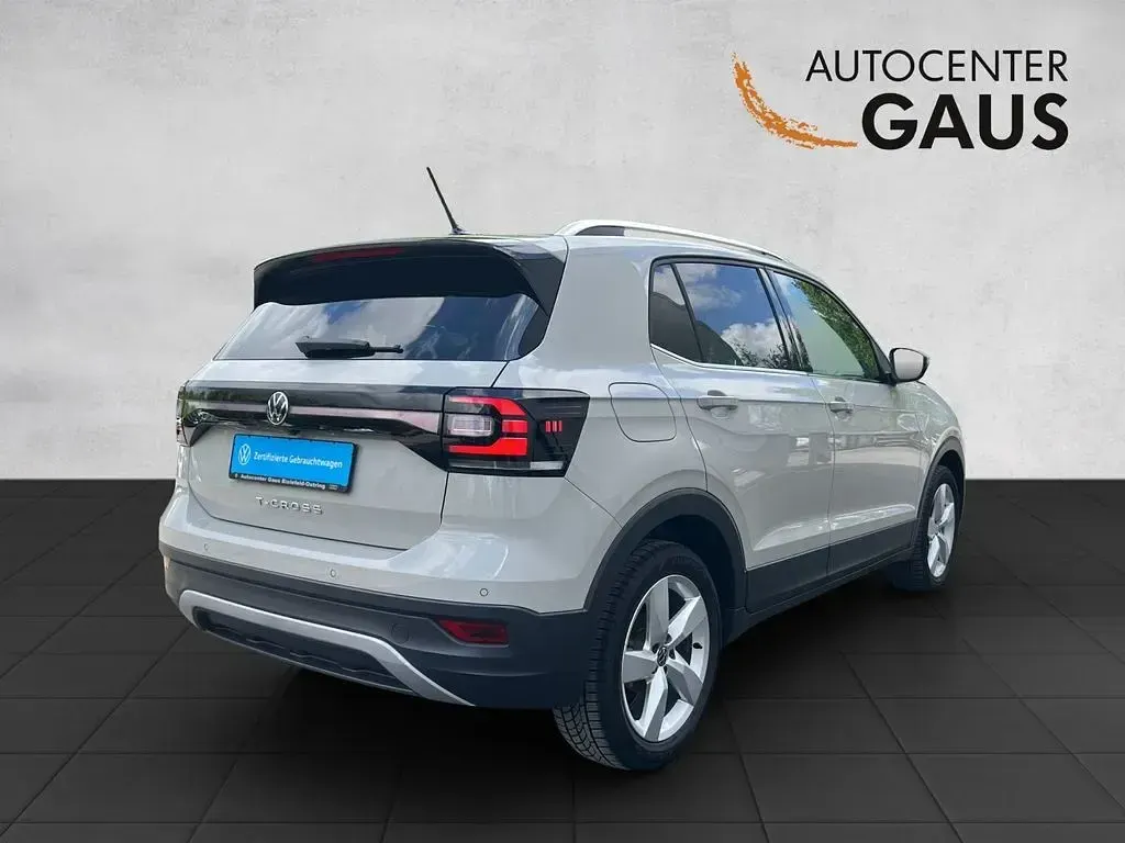 Gebraucht VW T-Cross Style 110 PS (80 kW) 2023 Grau SUV
