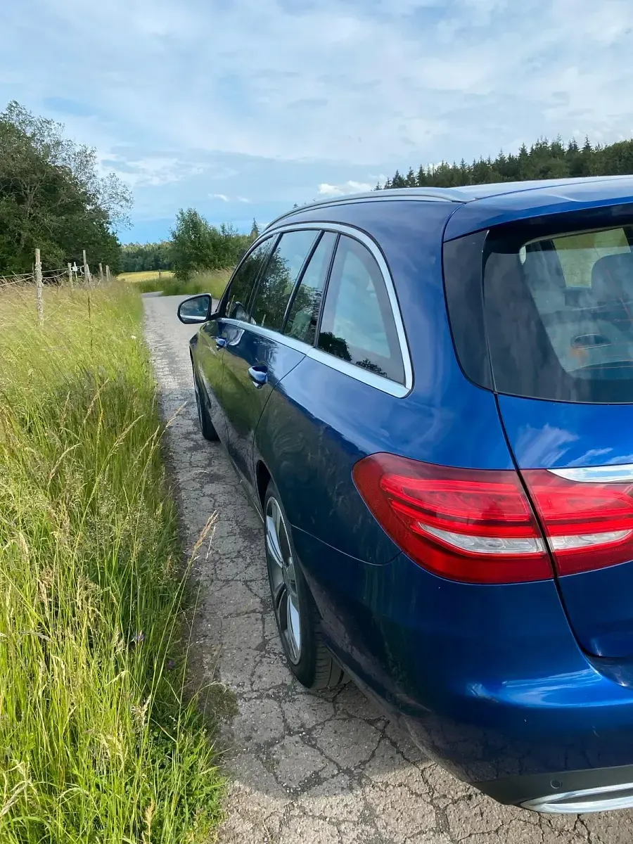 Gebraucht Mercedes 220 170 PS (125 kW) 2016 Blau Kombi
