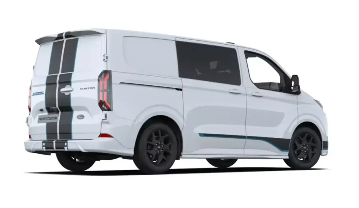 Neu Ford E-Transit Sport 160 kW (218 PS) 2026 Frozen white Van