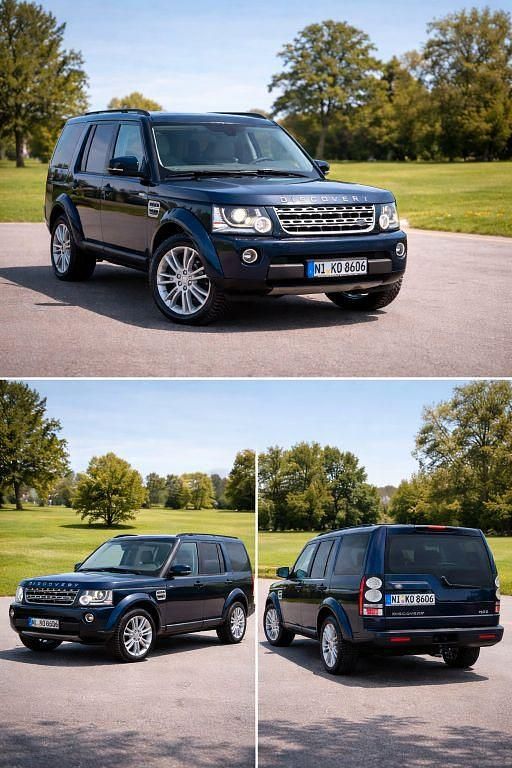 Blau Gebraucht 2014 Land Rover Discovery 4 HSE SUV | 14.700 € (Fairer Preis) - Bild 1/4