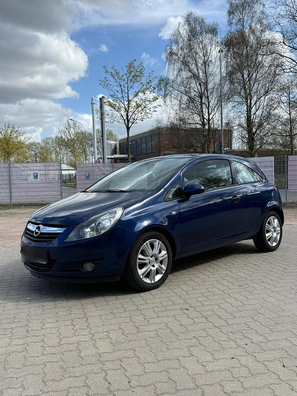 Gebraucht Opel Corsa 80 PS (58 kW) 2008 Blau Kleinwagen