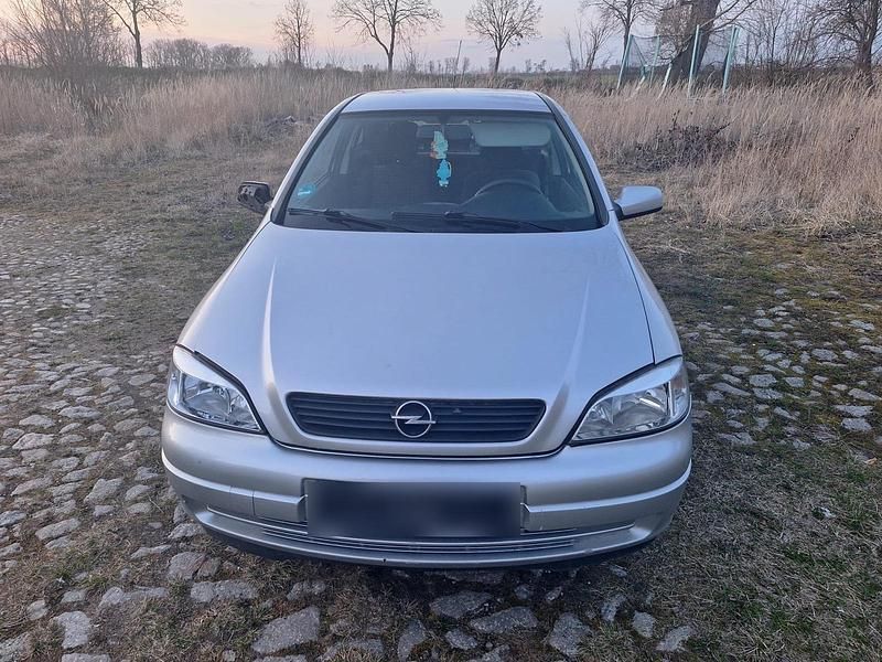 Gebraucht Opel Astra 1998 Silber Kleinwagen