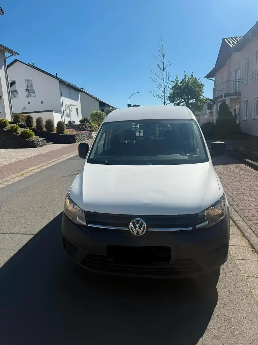 Gebraucht VW Caddy 75 PS (55 kW) 2017 Weiß Van / Kleinbus