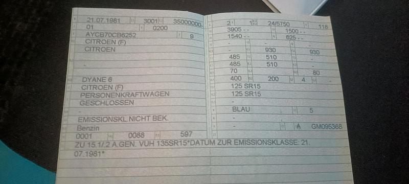 Blau Gebraucht 1981 Citroën Dyane Kleinwagen | 6.500 € - Bild 1/4