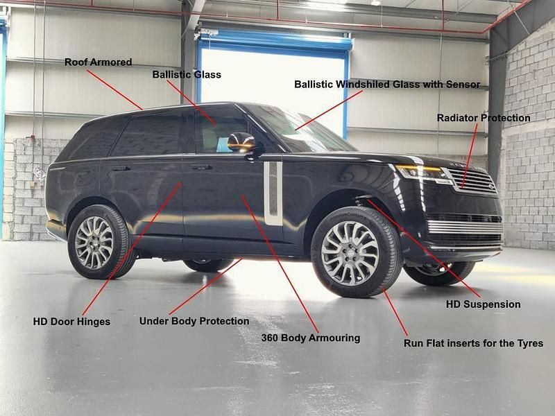 Schwarz Neu 2025 Land Rover Range Rover Autobiography SUV | 799.000 € - Bild 1/4