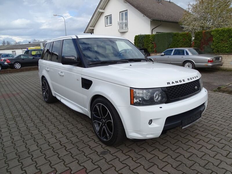 Weiss Gebraucht 2014 Land Rover Range Rover Sport SE SUV | 14.490 € (Fairer Preis) - Bild 1/4