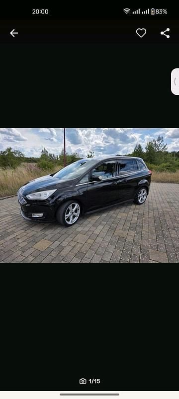Schwarz Gebraucht 2019 Ford Grand C-Max Van / Kleinbus | 9.000 € (Superpreis) - Bild 1/4