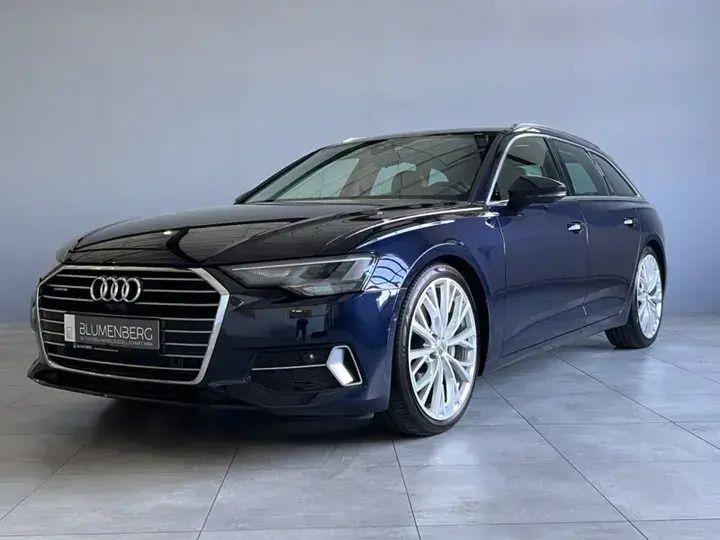 Firmamentblau metallic Gebraucht 2018 Audi A6 Sport Kombi | 42.980 € (Etwas zu teuer) - Bild 1/4