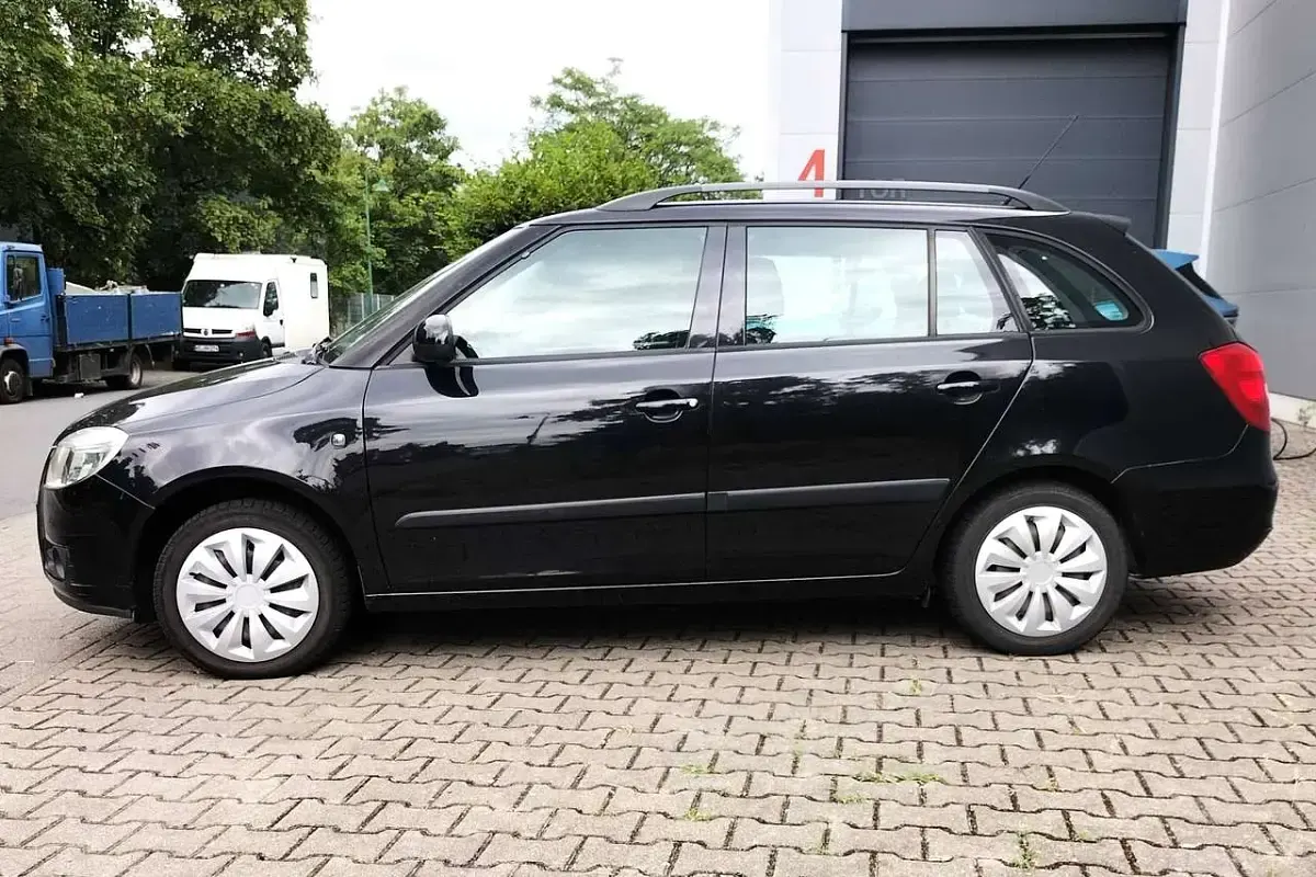 Gebraucht Skoda Fabia 88 PS (64 kW) 2009 Schwarz Kombi