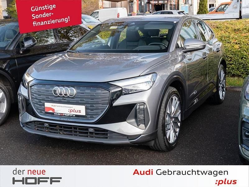 Taifungrau metallic Gebraucht 2020 Audi Q4 e-tron S-Line SUV | 25.975 € (Guter Preis) - Bild 1/4