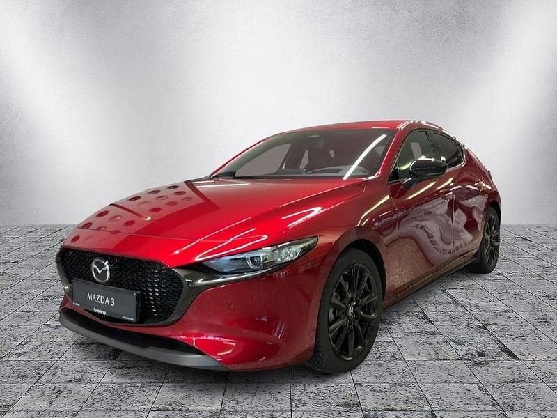 Neu Mazda 3 Homura-Line 140 PS (102 kW) 2025 Rot Limousine