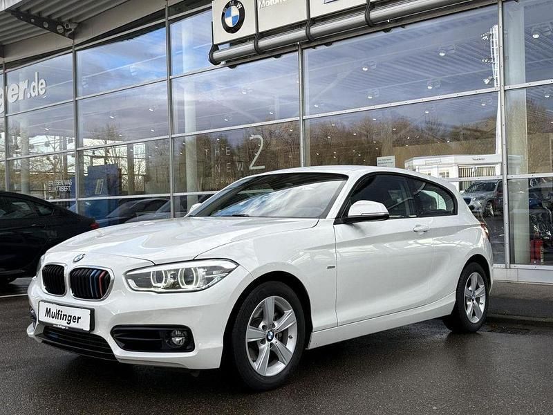 Gebraucht BMW 120 Sport Line 184 PS (135 kW) 2018 Alpinweiss Kleinwagen