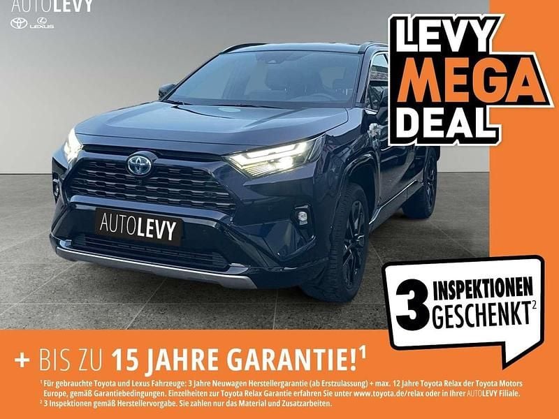 Gebraucht Toyota RAV4 Hybrid Style 218 PS (160 kW) 2024 Blau SUV