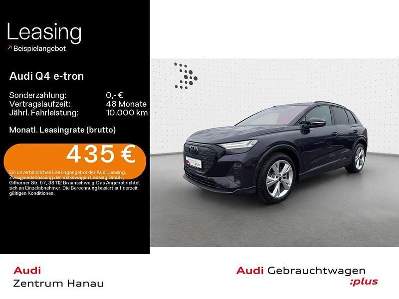 Auroraviolett metallic Gebraucht 2025 Audi Q4 e-tron S-Line SUV | 49.529 € (Etwas zu teuer) - Bild 1/4