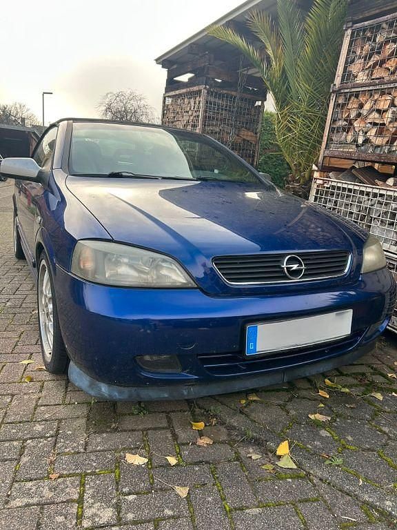 Blau Gebraucht 2003 Opel Astra Cabriolet Edition Cabrio | 1.000 € (Superpreis) - Bild 1/2
