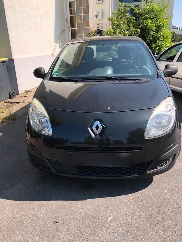 Schwarz Gebraucht 2009 Renault Twingo Kleinwagen | 2.450 € - Bild 1/4