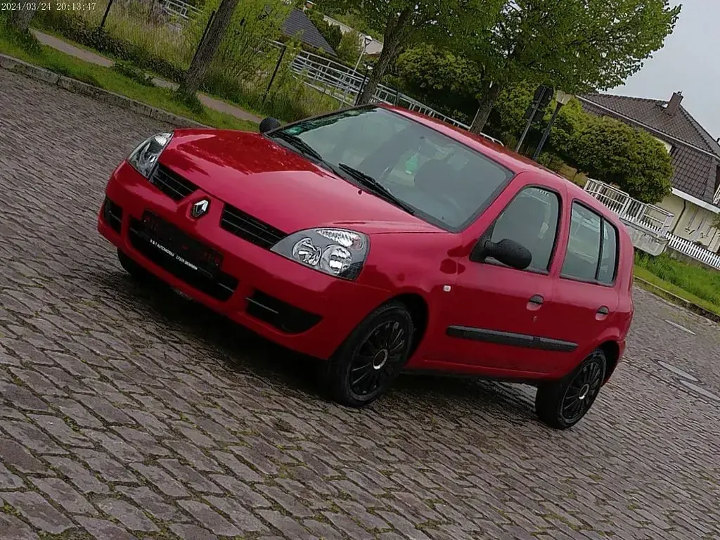 Gebraucht Renault Clio II Campus 58 PS (42 kW) 2009 Rot Limousine