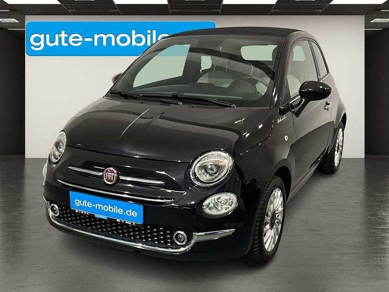 Schwarz Gebraucht 2022 Fiat 500C Dolcevita Cabrio | 9.490 € (Superpreis) - Bild 1/4