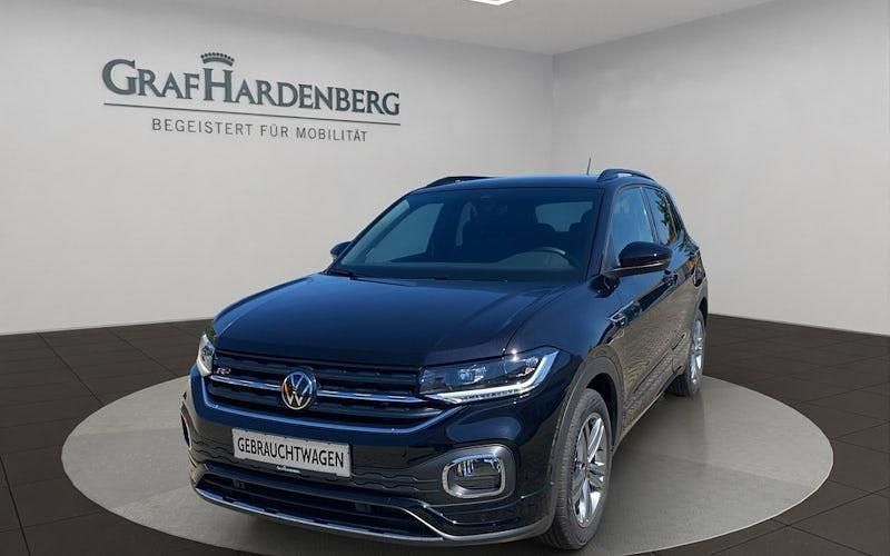 Schwarz Gebraucht 2023 VW T-Cross R-line SUV | 27.900 € (Teuer) - Bild 1/4