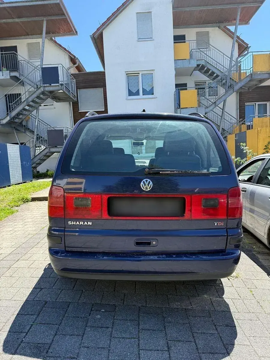 Gebraucht VW Sharan Highline 116 PS (85 kW) 2001 Blau Van / Kleinbus