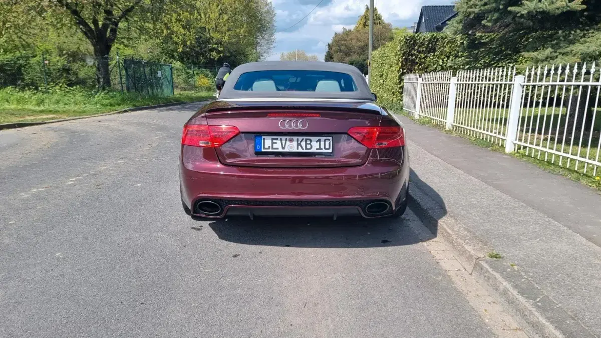 Gebraucht Audi RS5 Design 450 PS (330 kW) 2015 Rot Cabrio