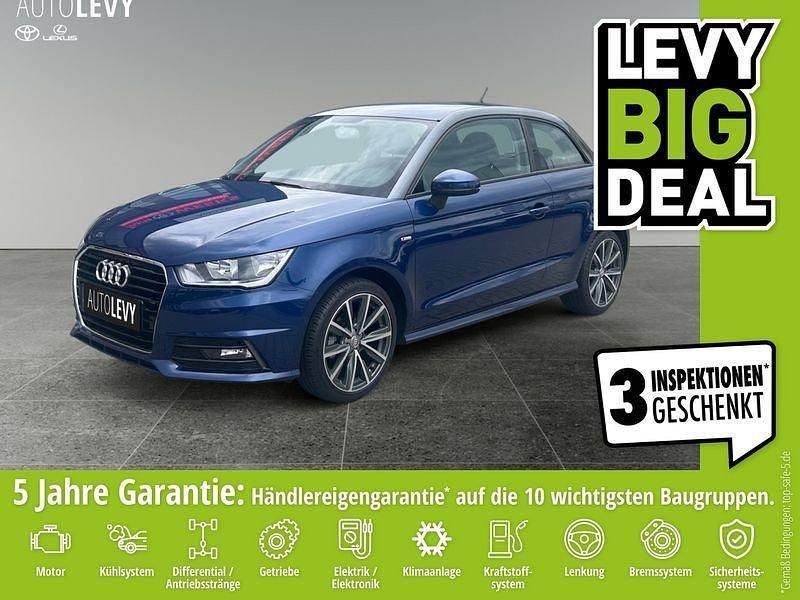 Scubablau Gebraucht 2016 Audi A1 S-Line Kleinwagen | 12.887 € (Fairer Preis) - Bild 1/4