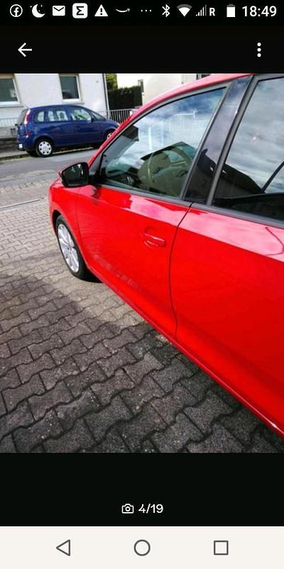 Gebraucht Seat Toledo Style 110 PS (80 kW) 2016 Rot Kleinwagen