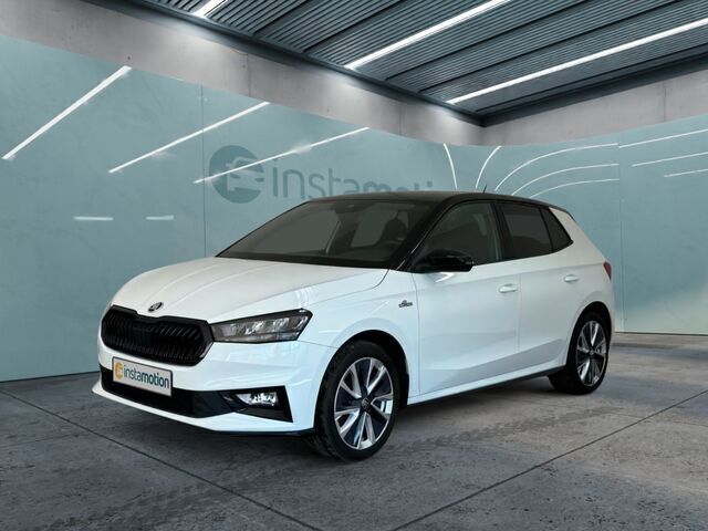 Weiß Gebraucht 2023 Skoda Fabia Monte Carlo Kleinwagen | 23.549 € (Etwas zu teuer) - Bild 1/2