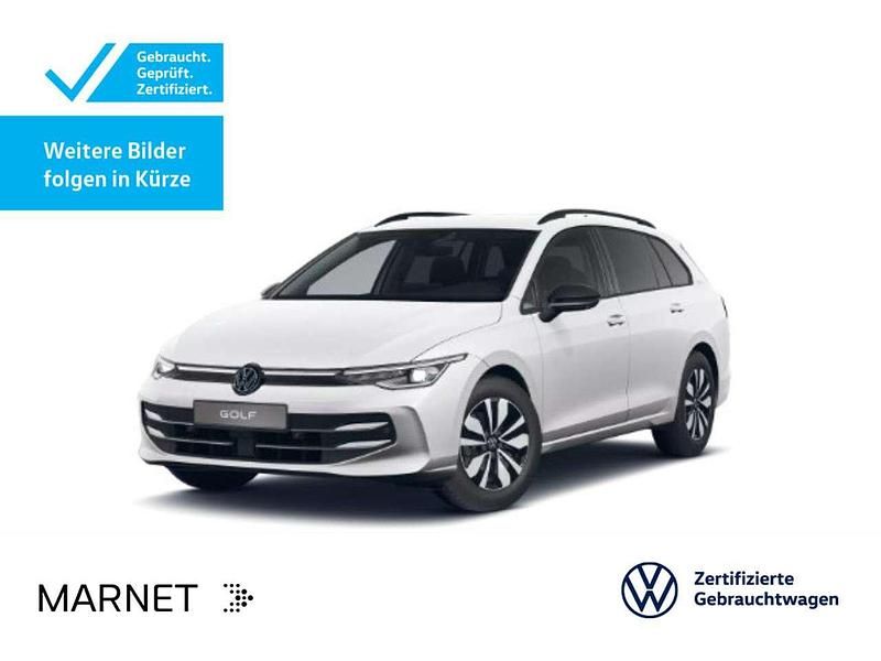 Oryxweiß perlmutteffekt Gebraucht 2024 VW Golf VIII Goal Kombi | 28.930 € - Bild 1/2