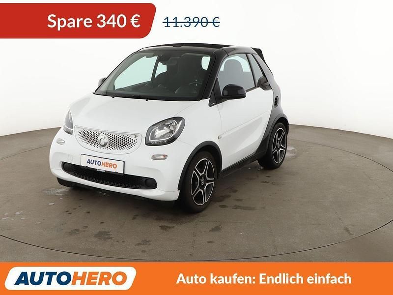 Gebraucht Smart ForTwo Cabrio Basis 71 PS (52 kW) 2016 Weiß Cabrio