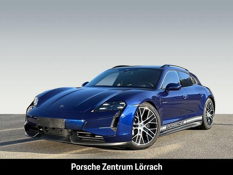 Enzianblaumetallic Neu 2025 Porsche Taycan Turbo Sport Turismo Limousine | 228.884 € - Bild 1/4