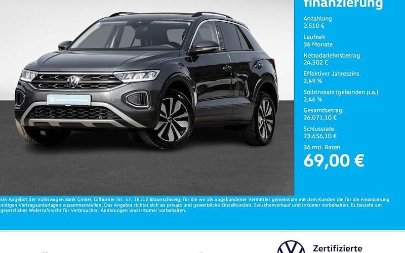 Gebraucht VW T-Roc Goal 150 PS (110 kW) 2025 Grau SUV