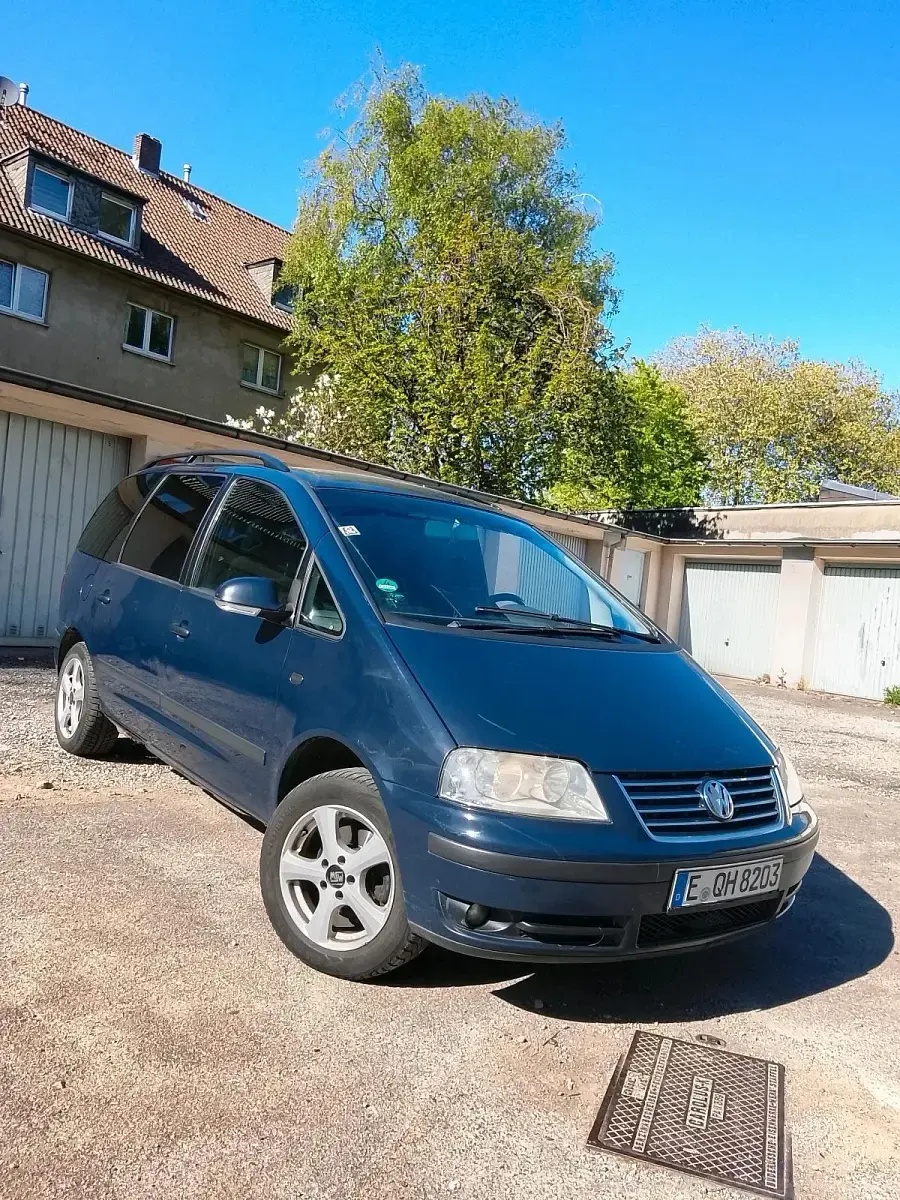 Gebraucht VW Sharan 116 PS (85 kW) 2007 Blau Van / Kleinbus