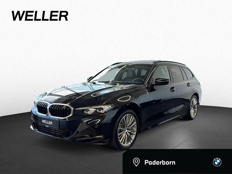 Black sapphire (schwarz) Gebraucht 2022 BMW 330 Comfort Edition Kombi | 37.490 € (Guter Preis) - Bild 1/4