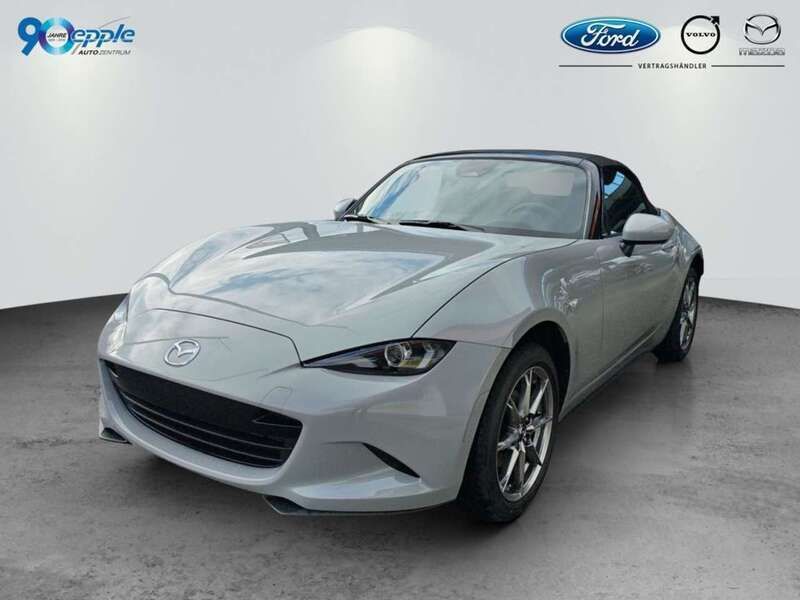 Aero gray m Gebraucht 2025 Mazda MX5 Exclusive-Line Cabrio | 32.990 € (Teuer) - Bild 1/4