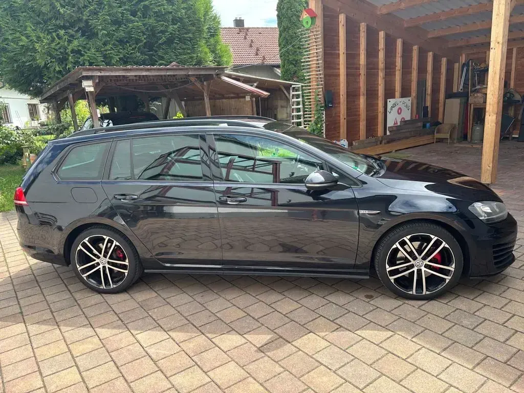 Gebraucht VW Golf VII GTD 184 PS (135 kW) 2016 Schwarz Kombi