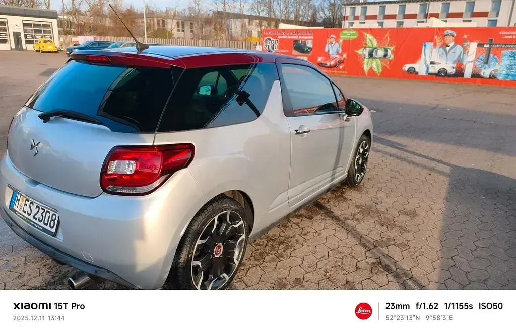 Gebraucht Citroën DS3 So Chic 120 PS (88 kW) 2011 Silber Kleinwagen