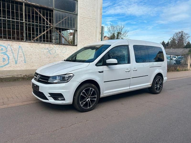 Gebraucht VW Caddy Maxi 102 PS (75 kW) 2019 Weiß Van / Kleinbus