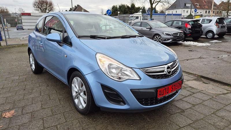 Gebraucht Opel Corsa Active 69 PS (50 kW) 2013 Blau Kleinwagen