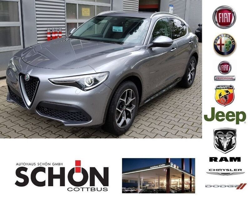 Grigio stromboli Gebraucht 2021 Alfa Romeo Stelvio Lusso SUV | 51.990 € - Bild 1/4