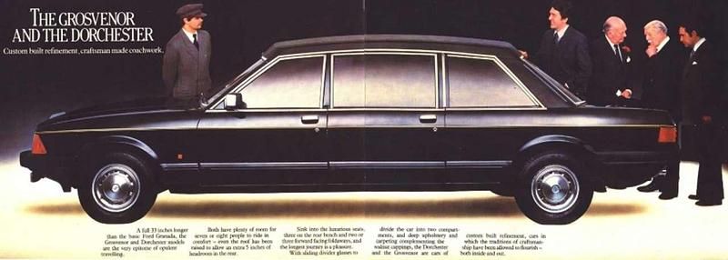 Second-hand Ford Granada 150 CP (110 kW) 1982 Negru Berlinǎ