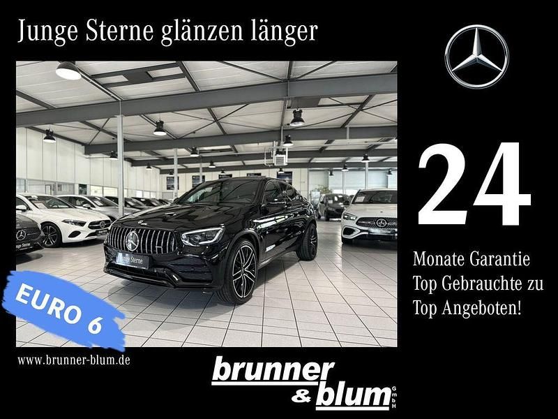 Lack obsidianschwarz Gebraucht 2021 Mercedes GLC43 AMG AMG Coupé | 57.990 € (Fairer Preis) - Bild 1/4