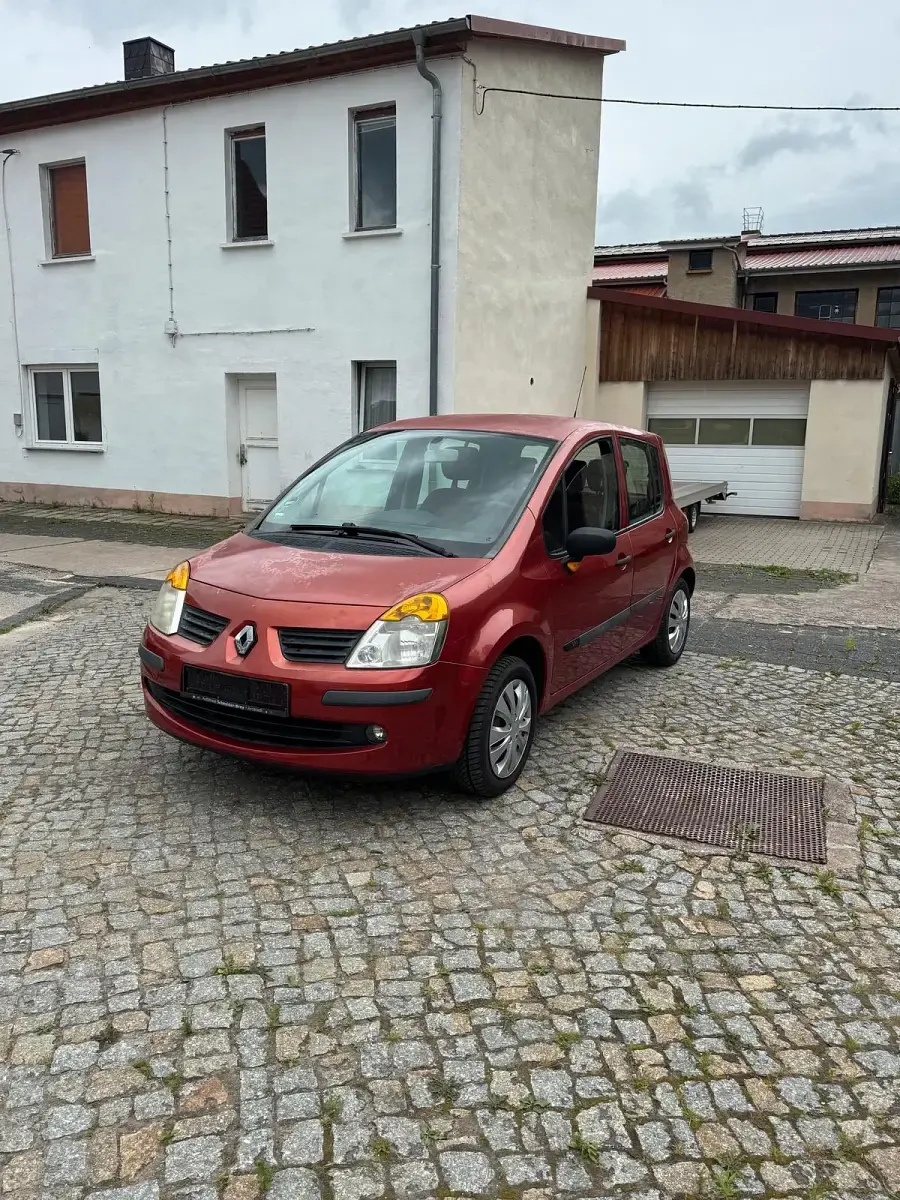 Gebraucht Renault Modus 75 PS (55 kW) 2004 Rot Van / Kleinbus