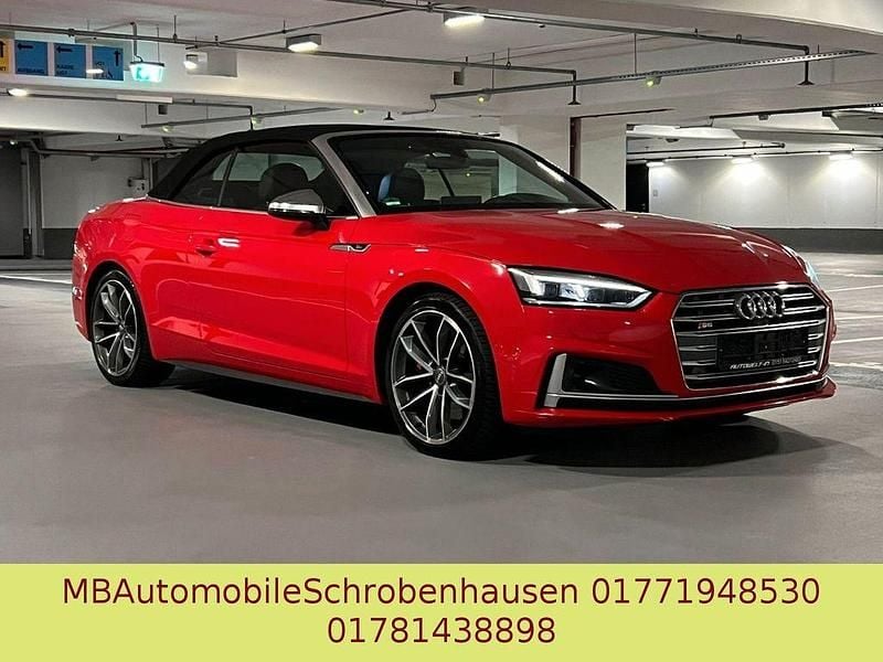 Rot Gebraucht 2017 Audi S5 Cabriolet Sport Cabrio | 24.999 € (Superpreis) - Bild 1/4