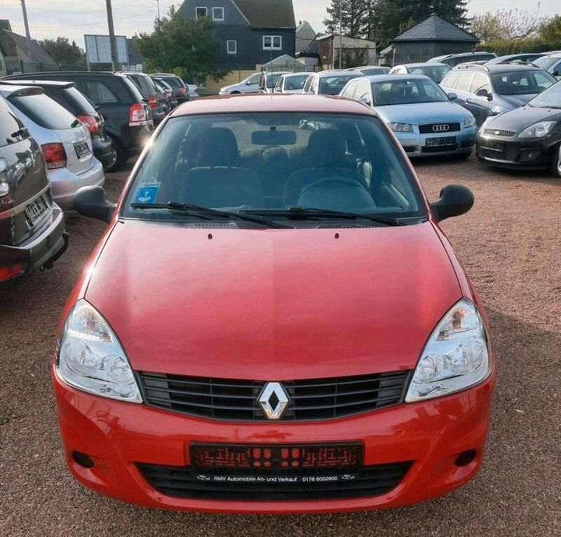 Gebraucht Renault Clio II Authentique 58 PS (42 kW) 2009 Rot Limousine