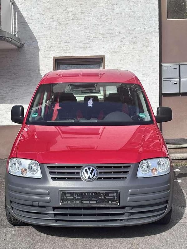 Usata VW Caddy 102 CV (75 kW) 2005 Rosso Monovolume