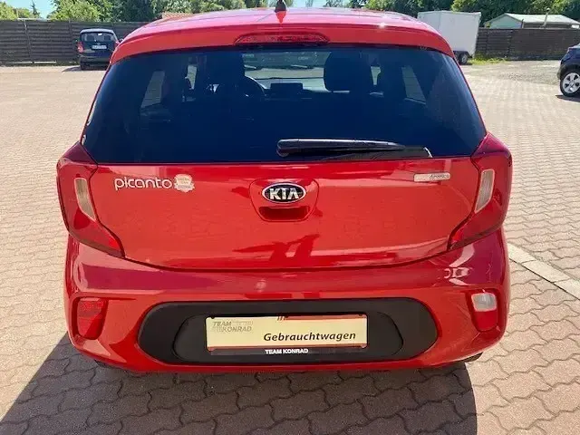 Gebraucht Kia Picanto DREAM-TEAM Edition 67 PS (49 kW) 2017 Rot Kleinwagen