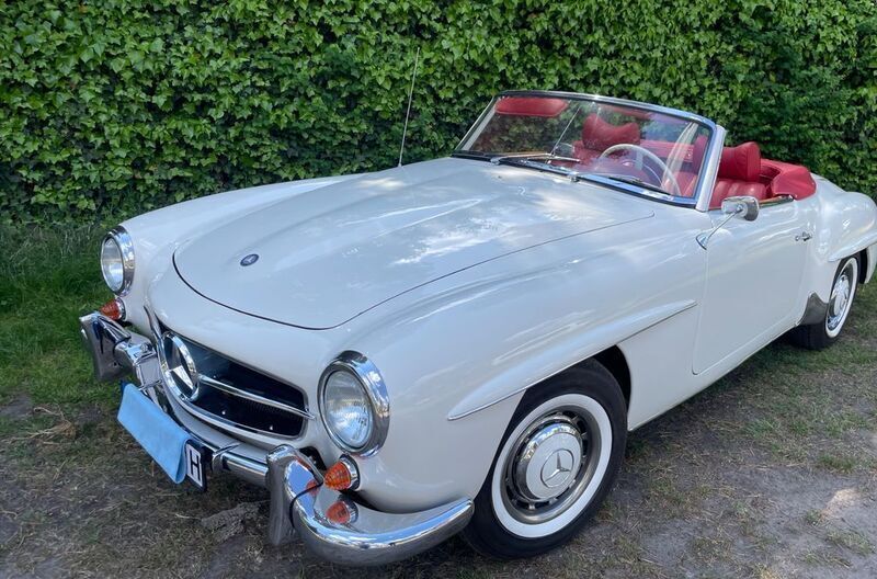 Beige Gebraucht 1960 Mercedes 190 Cabrio | 79.900 € - Bild 1/4